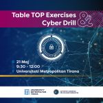 Trajnim Table TOP Exercise and Cyber Drill në Universitetin Metropolitan