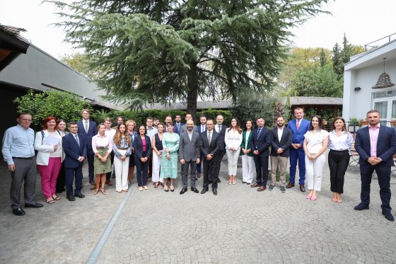 The discussion table is organized on the inclusion of the Western Balkans in the policies and mechanisms of the European Union for Cyber Security