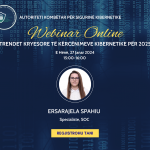 Webinar Online me temë: “Trendet Kryesore të Kërcënimeve Kibernetike për 2025”