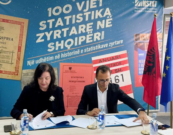 Amendment to the AKSK-INSTAT agreement on data protection signed
