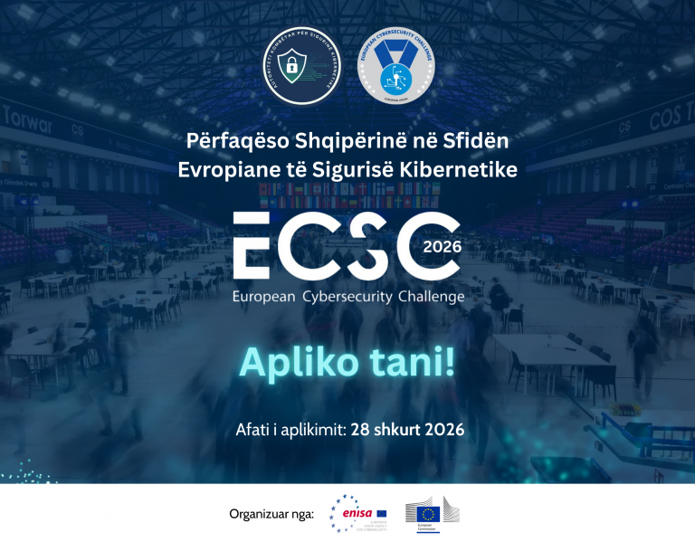 Aplikim për ECSC 2026 – ekipi kombëtar i sigurisë kibernetike i Shqipërisë