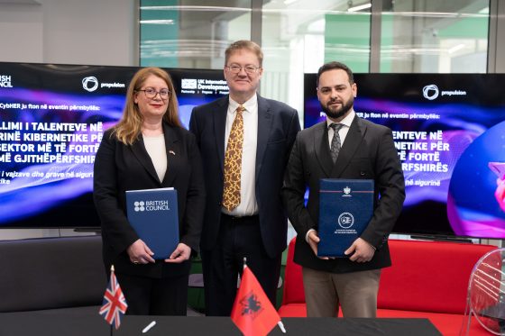 Nënshkruhet Memorandumi i Mirëkuptimit ndërmjet AKSK dhe British Council për zhvillimin e kapaciteteve në sigurinë kibernetike