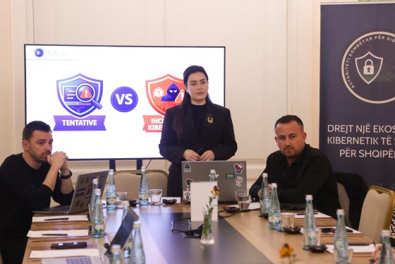 Raportimi dhe menaxhimi i incidenteve kibernetike në fokus të trajnimit me infrastrukturat kritike dhe të rëndësishme të informacionit